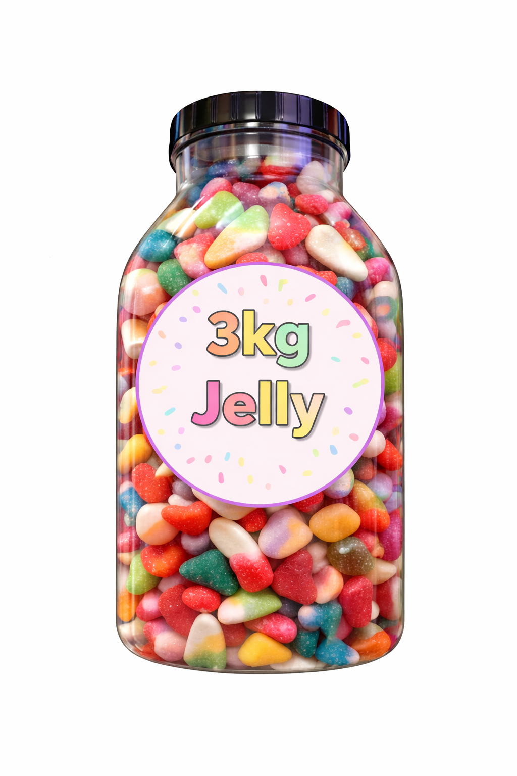 3kg Monster Fizzy & Jelly Sweets Jar