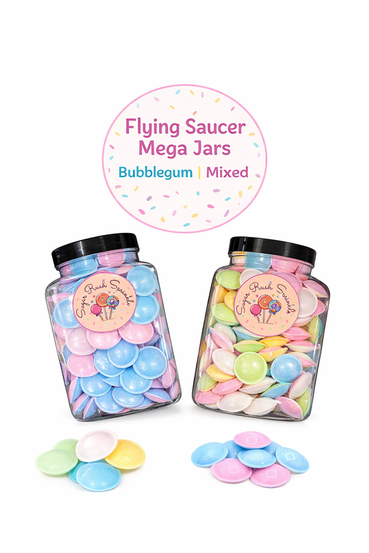 Flying Saucers Candy Jar