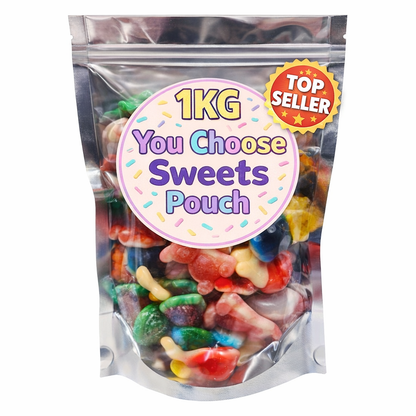 You Choose Sweets Pouch 🍬 | 500g, 1KG & 2KG Pick N Mix